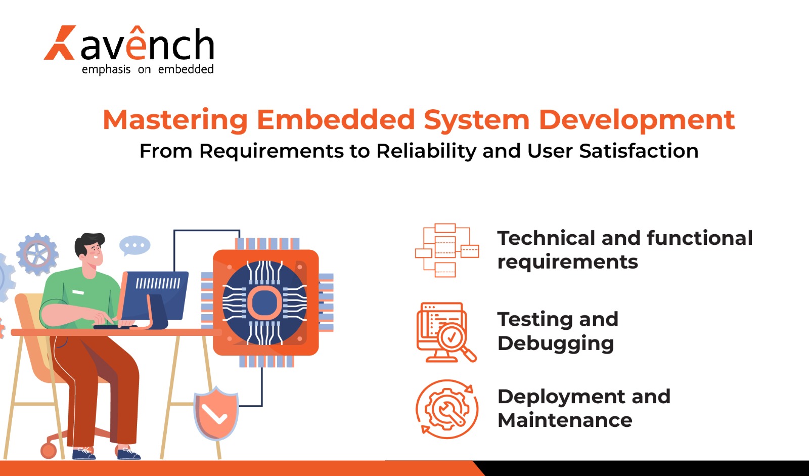 embedded system development reqirement to user satisfaction